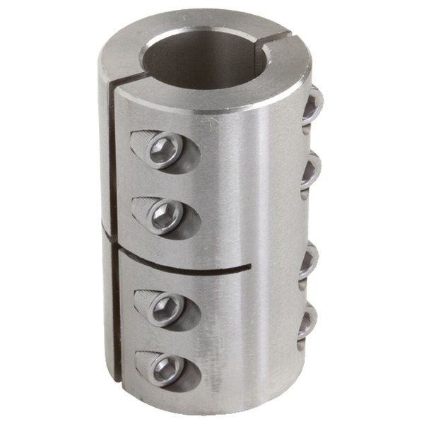 Climax Metal Products 2MISCC-10-10-S Metric Two-Piece Industry Standard Clamping Coupling 2MISCC-10-10-S